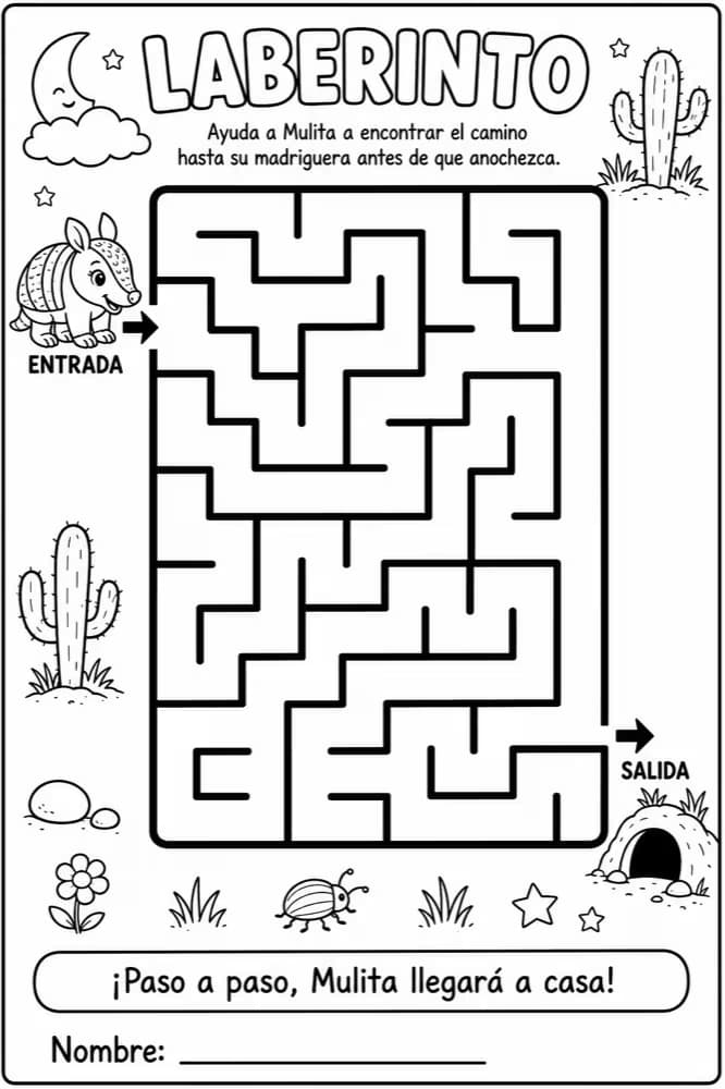 Recurso didactico tipo laberinto