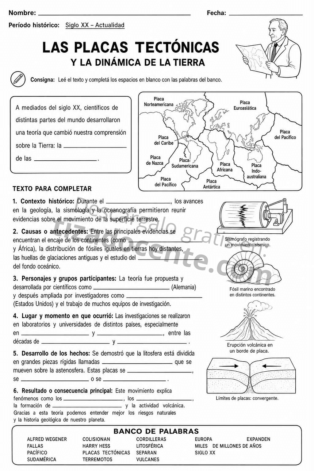 Recurso placas tectónicas