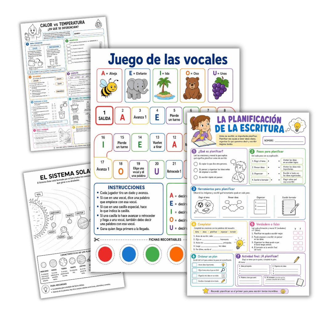 Vista previa de recurso didáctico sobre cuidado del agua